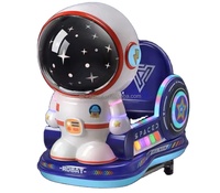 Petite balançoire d'intérieur/d'extérieur Kiddy Coin Operated Ride Kiddie Rides Game Machine avec écran