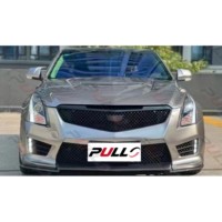Kit de carrosserie de pare-chocs de voiture de haute qualité pour Cadillac ATS 14-19 mise à niveau pour ATS-V inclure le pare-chocs avant avec garde-boue de capot de lèvre avant de calandre