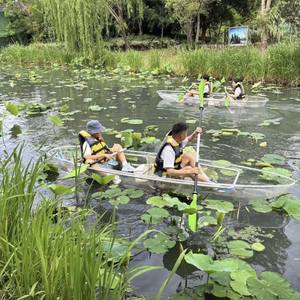 <span class=keywords><strong>Bateau</strong></span> <span class=keywords><strong>transparent</strong></span> double en verre et PC, non gonflable, pour sports nautiques et loisirs en plein air, idéal pour les influenceurs – Zone de loisirs Wolang - Product Image 3