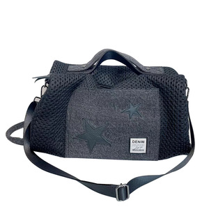 Sac de voyage multifonctionnel en nylon personnalisé en gros, sac à bandoulière unique, sac de voyage et de week-end, design pliable tendance - Product Image 1