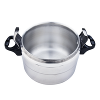 Mini autocuiseurs en aluminium 3 litres de pression Super verrouillage de sécurité adapté à tous les types de plaques de cuisson, y compris