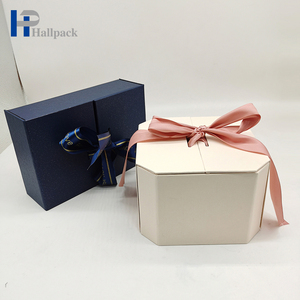 Sinh Thái Thân Thiện Phân Hủy Sinh Học Chất Lượng Cao Hộp Quà Tặng Màu Hồng Ribbon Quà Tặng Hộp Đồ Trang Sức Bao Bì Cho Nến Chai Nước Hoa Dầu Gội Đầu - Product Image 6