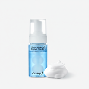 Cellology Marine Waterful Bubble Booster 95 ml |   Masque hydratant en couches à l'eau de mer profonde, acide hyaluronique et collagène marin - Product Image 2