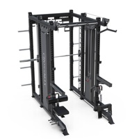 Máquina Smith con Cable Cruzado para Gimnasio en Casa Crossmax |   Soporte Multifuncional para Pesas