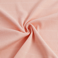 Tela de Nylon y Spandex Elástica con Nervaduras 1*3 de Fábrica China, Tela Acanalada para Trajes de Baño y Bikinis