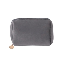 Sac de voyage en néoprène avec fermeture éclair, personnalisable avec logo OEM, écologique et tendance, pour cosmétiques féminins