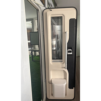 Porte de camping-car de style européen professionnelle 620*1800mm avec moustiquaire et serrure à deux points pour caravane, camping-car, pièces de VR