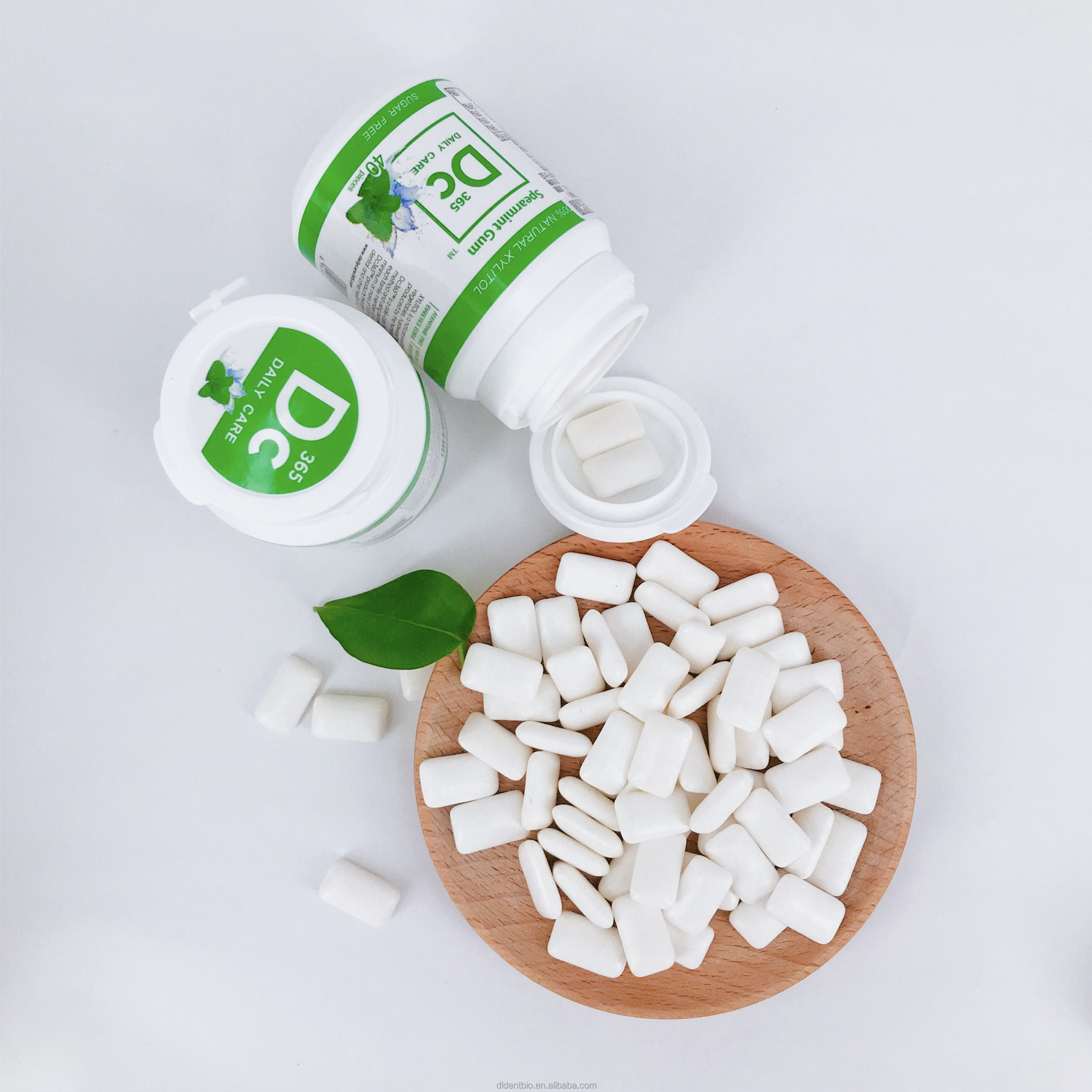 Пакет сервисной бутылки, 60 г, 100% ксилит, жевательная резинка