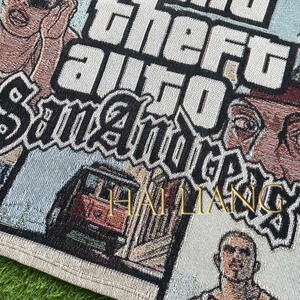 Giacca in Tessuto Tapestry di Alta Qualità per Uomo, Stile Streetwear, con Cerniera, Personalizzabile - Product Image 5