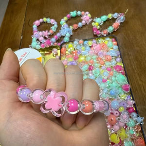 Cuentas de Colores para DIY: Accesorios para Pulseras, Collares y Cadenas para Teléfonos, Cuentas Sueltas Acrílicas Grandes y Lindas - Product Image 5