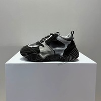Chaussures en cuir véritable à lacets pour hommes, style printemps, antidérapantes, polyvalentes, populaires, adaptées aux garçons, style décontracté et sportif