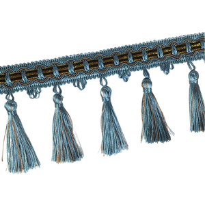 Nhà Máy Trực Tiếp Tassel Dòng Curtain <span class=keywords><strong>Mix</strong></span> Màu Fancy Tassel Đính Cườm Trang Trí Tassel Fringe Trim Cho Đồ Nội Thất - Product Image 5