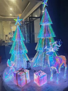 Indoor/Outdoor Christmas Tree <strong>Lights</strong> Fantasy <strong>Rainbow</strong> 64w 24v 3D LED Motif <strong>Light</strong> - Product Image 4