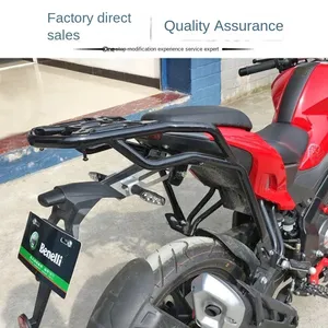 Étagère arrière universelle en acier inoxydable et plastique pour Xunlong 150S et Benelli BJ150-31, petit porte-bagages arrière, boîte à bagages - Product Image 4