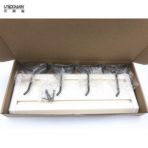 Panel de pared Eulip de 47.24x12.6 pulgadas, con diseño de rayas, para almacenamiento, moderno, de láminas extruidas para garaje. - Product Image 5