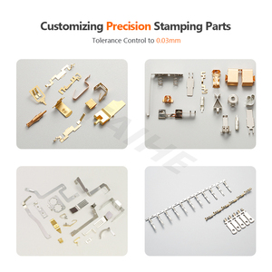 OEM tùy chỉnh đồng thau thép kim loại Pin Clip Bộ phận thiết bị đầu cuối lÁ mùa xuân điện liên hệ với PCB - Product Image 2