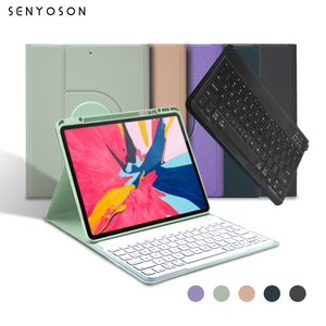 SYX <strong>for</strong> iPad Pro 11 2018-2022 360 Degree Rotation <strong>Case</strong> with Wireless <strong>Blue</strong> <strong>Tooth</strong> <strong>Keyboard</strong> Leather <strong>Case</strong> <strong>for</strong> ipad <strong>Keyboard</strong> <strong>case</strong> - Product Image 5