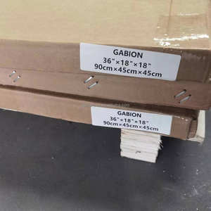 High Quality Galvanized <strong>Steel</strong> Welded <strong>Gabion</strong> Retaining Wall Stone Cage Mesh Wall Retainer <strong>Gabion</strong> Landscape for Garden Rocks Box - Product Image 6