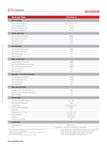Commutateur de transfert statique triphasé <span class=keywords><strong>GoodWe</strong></span> STS200-80-10 série STS 200A, commutateur UPS <10ms, IP65, pour onduleur hybride série <span class=keywords><strong>ET</strong></span> - Product Image 6