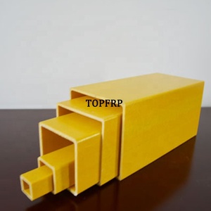 ท่อไฟเบอร์กลาสสี่เหลี่ยมแบบพัลทรูชั่น FRP ความแข็งแรงสูง - Product Image 4