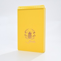 Cuaderno de la Serie Insect B5 con Tapa Abatible, 100 Hojas - Diseño Simple con Encuadernación en Espiral y Alta Calidad Estética para Tomar Notas