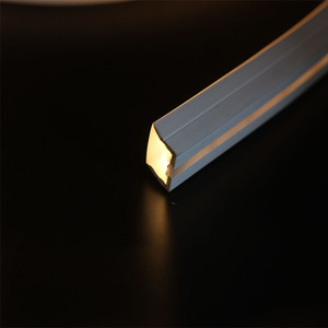 Silicone <strong>Diffuser</strong> Channel Profile with <strong>Led</strong> Strip Light White <strong>RGB</strong> Addressable RGBIC Customizable Waterproof Silicone <strong>Led</strong> Strip - Product Image 3