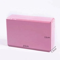 Accessoires de yoga marbré, aide à l'étirement, support de gymnastique, pose plus profonde, portable, yoga à domicile, bloc de mousse EVA Yoga