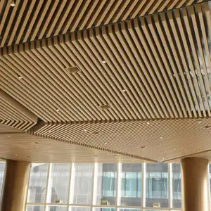 ขายร้อนการออกแบบปลอมอลูมิเนียมท่อเพดานรูปกระสุน