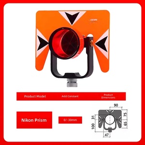 Prisme <span class=keywords><strong>de</strong></span> <span class=keywords><strong>topographe</strong></span> CSY réglable et réfléchissant en verre et aluminium C6, cible <span class=keywords><strong>de</strong></span> précision pour station totale, paramètres personnalisables - Product Image 3