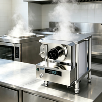 Générateur de vapeur à gaz sous comptoir 40KW 55 Kghr Échangeur de chaleur en acier inoxydable 304 Économie d'énergie pour la cuisson à la vapeur des pains