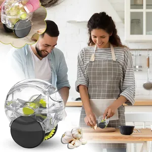 เครื่องบดกระเทียมสแตนเลสแบบมือหมุนอเนกประสงค์สำหรับครัว - Product Image 4