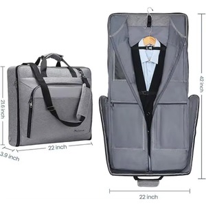 Free sample High Quality Travel Suit <b>Bag</b> for Men Large 40-4Inch Carry on <b>Garment</b> <b>Bag</b> up to 3 Suits for Business Trips - Product Image 1