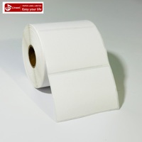 20 Gulungan Stiker Label Pengiriman Termal 3" X 2" Printer Termal 76x51mm untuk Printer Termal