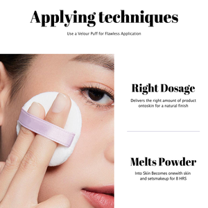 Bedak Tabur Vegan Bebas Talkal, Kontrol Minyak, Logo Kustom, Bentuk Kotak, Warna Pink, Label Pribadi, Tahan Lama, Hasil Matte - Product Image 4