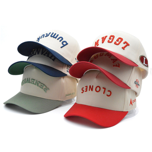 Vente en gros de casquette brodée personnalisée vintage avec boucle ovale brodée <span class=keywords><strong>Red</strong></span> <span class=keywords><strong>Bull</strong></span> Green Bay casquette de baseball automatique avec presse à vapeur - Product Image 1