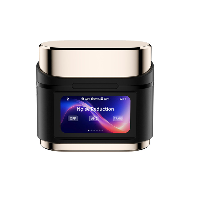 New Quality ANC ENC Wireless Tws Earphones Noise Cancellation Headphone Digital Display Touch Screen Earbuds From LINX Factory