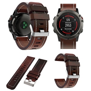 <span class=keywords><strong>Correa</strong></span> de <span class=keywords><strong>Cuero</strong></span> de Lujo para <span class=keywords><strong>Garmin</strong></span> <span class=keywords><strong>Fenix</strong></span> 7X/<span class=keywords><strong>6X</strong></span>/5X/3 <span class=keywords><strong>Pro</strong></span>, <span class=keywords><strong>Correa</strong></span> de Reloj Duradera y Cómoda con Hebilla de Pin - Product Image 1