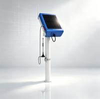 Contrôleur de vanne IoT à énergie solaire avec LoRa 4G, station de contrôle d'irrigation sans fil pour l'automatisation des vannes solénoïdes agricoles