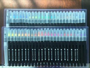 Juego de Pinceles de Punta para Pintura de Acuarela de Alta Calidad - 48 50 Colores + 1 Pincel de Agua - Product Image 4