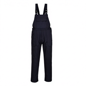 JNA GROUP <b>Men</b> Cotton Work Coverall CE Certified Anti-Allergy Dust Proof Dark Blue <b>for</b> Industrial Use - Product Image 1