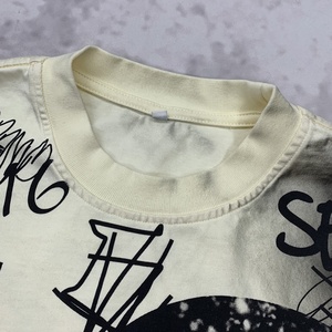 เสื้อยืดโอเวอร์ไซส์ผ้าคอตตอนหนานุ่ม พิมพ์ลายกราฟิกตามสั่ง สไตล์สตรีทแวร์ วินเทจ แขนยาว ทรงบ็อกซี่  สำหรับผู้ชาย - Product Image 3