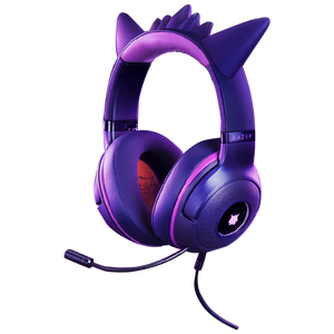 Razer gengar e-thể thao phiên bản đặc biệt tai nghe Kraken V3 x Có dây năng động RGB 7.1 ảo bao quanh da Pokémon gengar theo chủ đề - Product Image 1