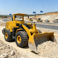 Chargeuse sur pneus de grande taille, puissance nominale de 170 kW, charge utile nominale de 5 tonnes, pour travaux de terrassement et construction de chantiers