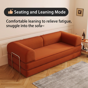 Canapé-<span class=keywords><strong>lit</strong></span> rotatif, extensible, amovible, lavable, rembourré en coton, pour salon et usage hôtelier - Product Image 3