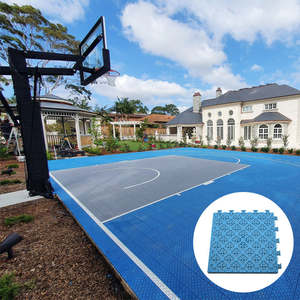 Système <span class=keywords><strong>de</strong></span> <span class=keywords><strong>basket</strong></span>-ball FIBA <span class=keywords><strong>3x3</strong></span> revêtement <span class=keywords><strong>de</strong></span> sol sportif demi-<span class=keywords><strong>terrain</strong></span> carrelage intérieur et extérieur - Product Image 1