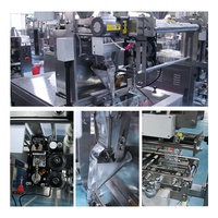 Machine d'emballage verticale automatique Shengwei 1g 5g pour sachets de sucre et de sel à quatre soudures latérales, ensacheuse à bras oscillant pour petites granules