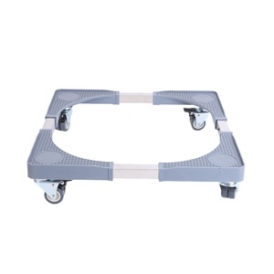Support mobile extensible pour machine à laver Mai Xu avec roulettes, 40x60cm, 56x70cm, 60x80cm, pour chargement frontal et par le haut - Product Image 1