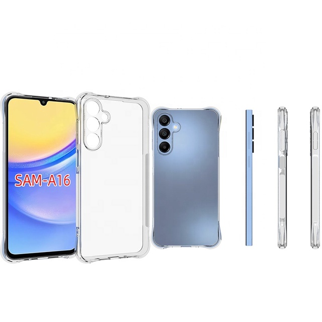 For Samsung Galaxy A25 A24 A16 a17 A12 5G Tpu Rubber Gel Shockproof Full Clear Phone Cases