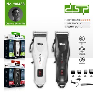 Tondeuses à cheveux DSP 5600 tr/min, rechargeables par USB, usage domestique, sans fil, professionnelles - Product Image 1