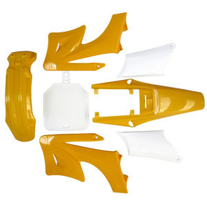 Kit de carénage en plastique jaune et blanc pour <span class=keywords><strong>Apollo</strong></span> <span class=keywords><strong>Orion</strong></span> 110cc 125cc <span class=keywords><strong>150cc</strong></span> 160 Pit bike - Product Image 1